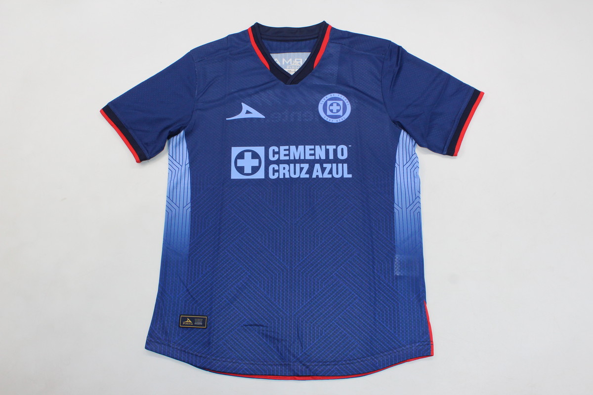 AAA Quality Cruz Azul 23/24 Third Blue Soccer Jersey(Player)